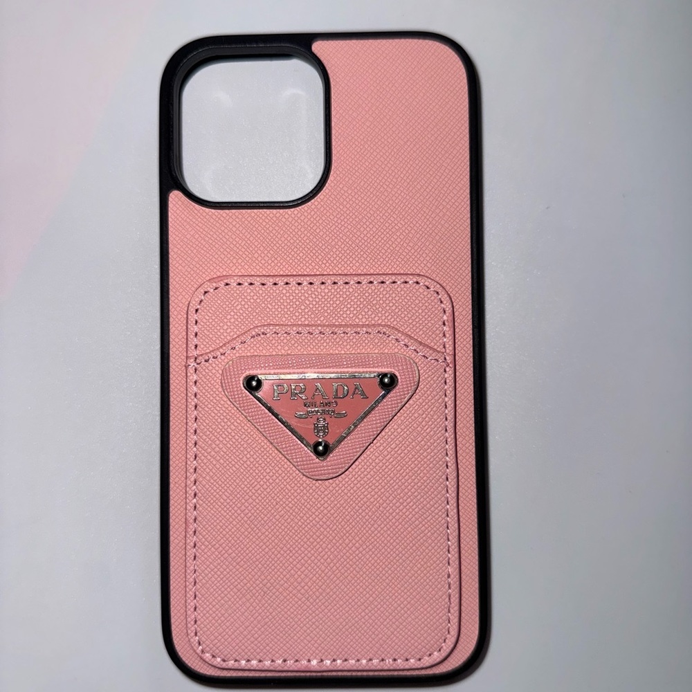 Pink 13 pro max iPhone Case